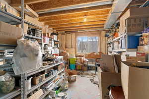 Storage area (could be finished into another bedroom)