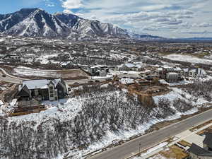 Mountain view with a residential view