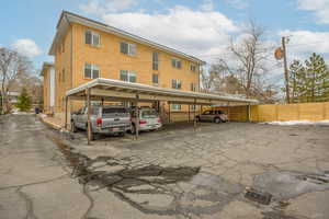 Deeded Parking Stall #9 End of this row farthest right end