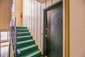 View of stairs