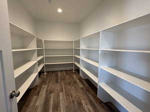 View of storage room