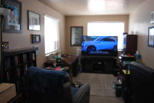 View of living room