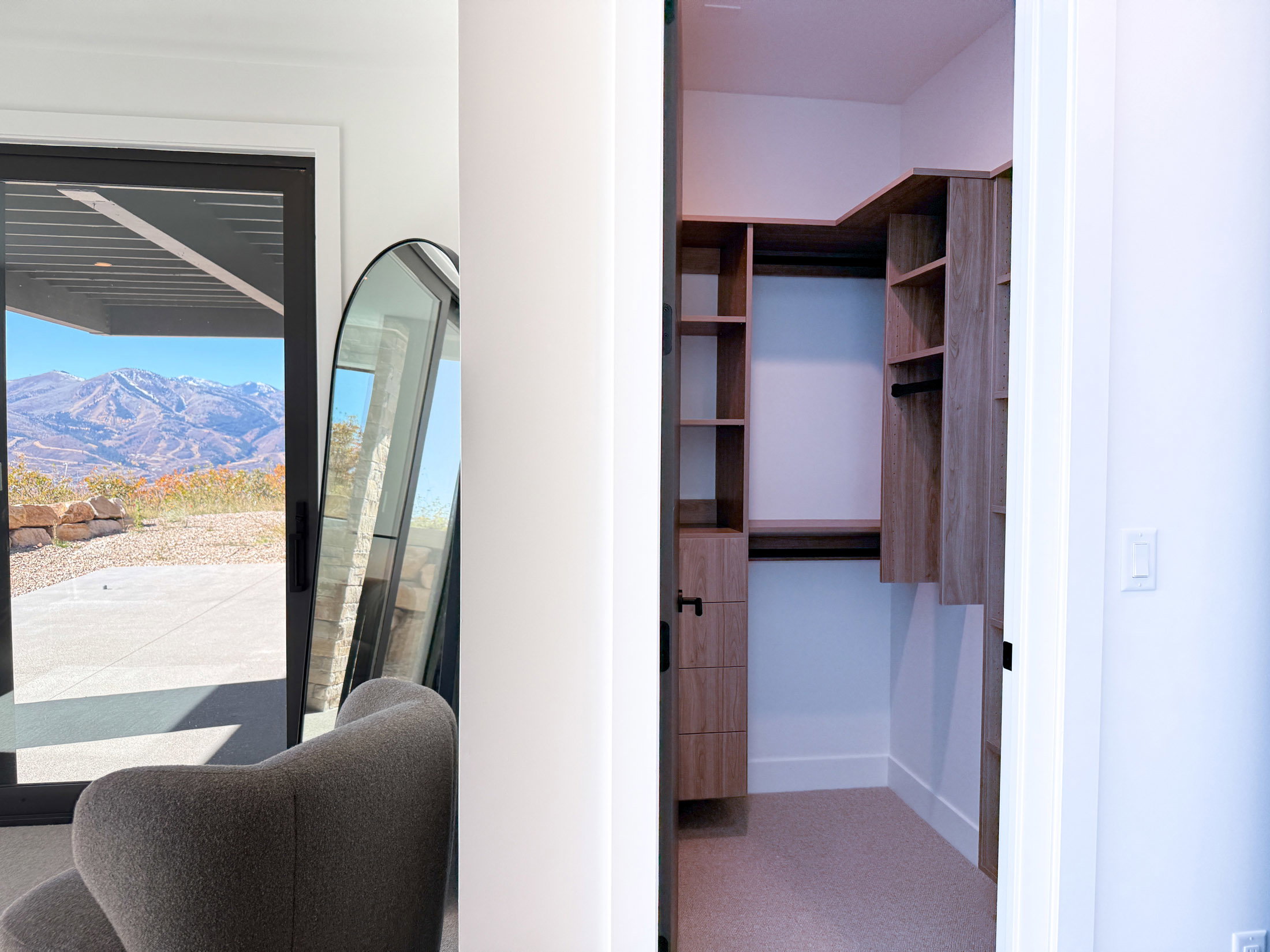 View of closet