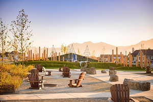 One of the many parks throughout the community, home within two blocks of this park. Daybreak has the 5-minute rule (homes are located within a 5-minute walk of essential amenities like parks, restaurants, shopping, schools, and transit lines)