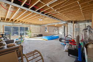View of basement