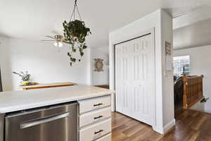 Spacious pantry