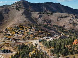 View of mountain background