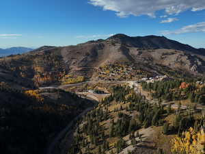View of mountain backdrop