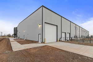 View of outdoor structure with an outdoor structure