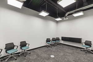 Interior space with baseboards