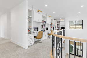 Office and library space