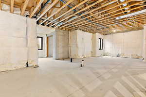 Plumbed for kitchen and baths