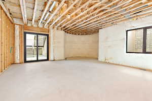 Walkout basement