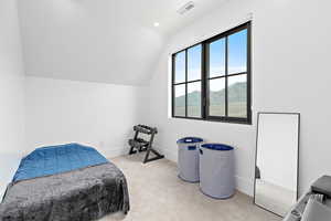 Small room off master closet for nursery or more storage