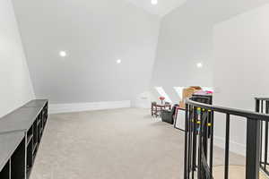Fun play area upstairs off the spiral staircase