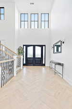 Entrance foyer and stair access