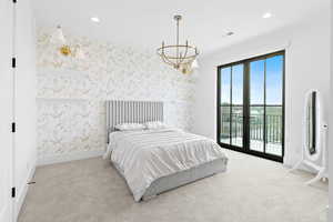 walkout to balcony