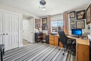 View of office area