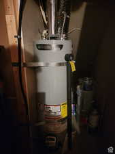 Utilities featuring secured water heater