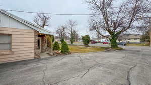 View of street featuring a residential view