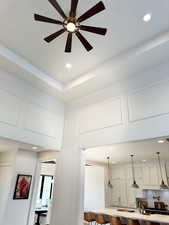 Great room ceiling