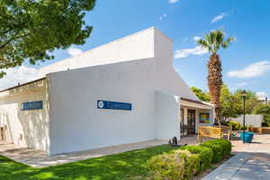 Exterior space featuring a patio and stucco siding