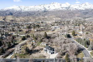 Mountain view with a residential view