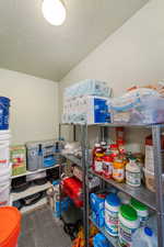 View of storage area