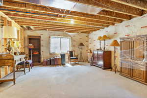 View of basement