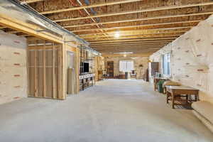 View of basement