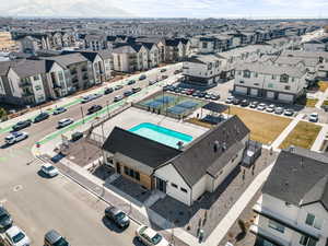 Pool and Pickleball courts, and clubhouse