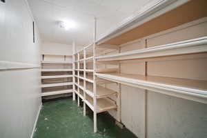 View of storage area
