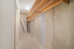 View of storage area