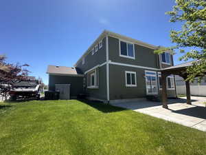 Gated RV Parking on East Side of Home