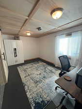 Office featuring baseboards