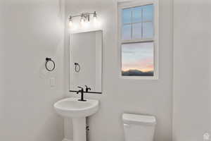 Bathroom with toilet