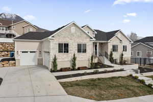 Spacious 3-car garage +  area for shooting hoops
