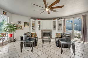 Family Room with Open Concept to Kitchen