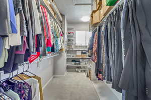 Owners En Suite - Large Walk-In Closet with Lot of Shelves