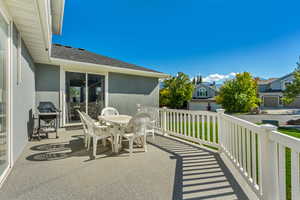 Deck from Family Room