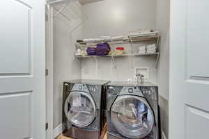 ADU Washer/Dryer Area