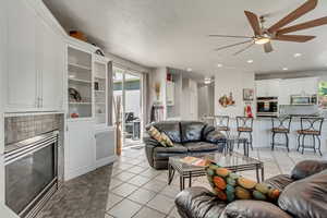Family Room with Open Concept to Kitchen