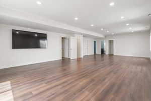 Basement living room