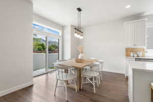 Dining area