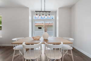 Dining space
