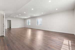 Basement living room