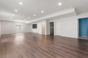 Basement living room