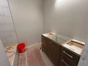 View of bathroom