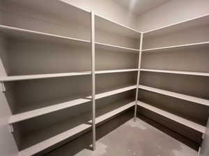 View of storage area