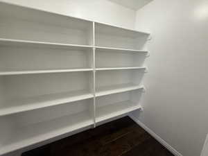View of storage area